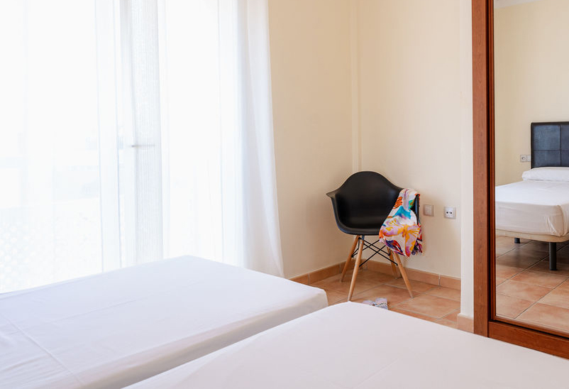 Habitación doble en uno de los Alojamientos de Apartamentos y Villas El Sultán